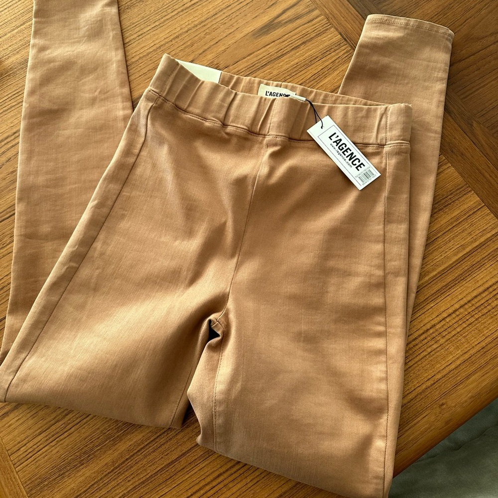 L’AGENCE High rise pull on jeans size L